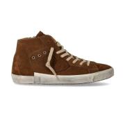 Cognac Bont High-Top Sneaker Philippe Model , Brown , Heren