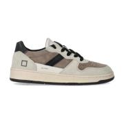 Powder Mud Sneaker in beige en bruin D.a.t.e. , Multicolor , Heren