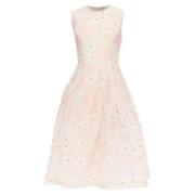 Pre-owned Silk dresses Simone Rocha Pre-owned , Pink , Dames