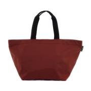 Kleur Blok XL Tote Tas Hervé Chapelier , Red , Dames