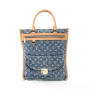 Pre-owned Canvas louis-vuitton-bags Louis Vuitton Vintage , Blue , Dam...