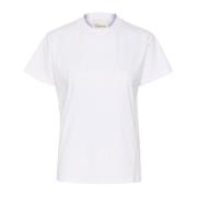 Rhinestone Tee Top Sneeuw Wit My Essential Wardrobe , White , Dames