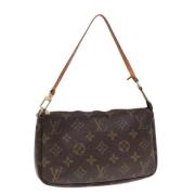 Pre-owned Canvas pouches Louis Vuitton Vintage , Brown , Dames