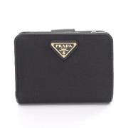 Pre-owned Canvas wallets Prada Vintage , Black , Dames