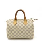 Pre-owned Canvas handbags Louis Vuitton Vintage , Brown , Dames