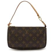 Pre-owned Canvas louis-vuitton-bags Louis Vuitton Vintage , Brown , Da...