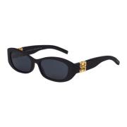 Cat-eye zonnebril met bloembladmotief Givenchy , Black , Unisex