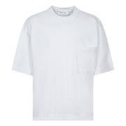 Witte Oversize Zak T-shirts en Polo's Études , White , Heren