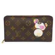 Pre-owned Canvas wallets Louis Vuitton Vintage , Brown , Dames