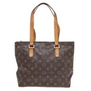 Pre-owned Canvas totes Louis Vuitton Vintage , Brown , Dames