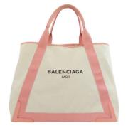 Pre-owned Canvas totes Balenciaga Vintage , Beige , Dames