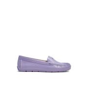 Logo Driver Loafers Licht Violet Coach , Purple , Dames