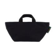 Tweekleurige Nylon Tote Tas Hervé Chapelier , Black , Dames