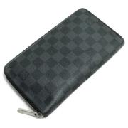 Pre-owned Canvas wallets Louis Vuitton Vintage , Black , Dames