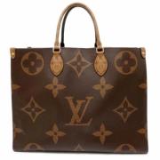 Pre-owned Fabric louis-vuitton-bags Louis Vuitton Vintage , Brown , Da...