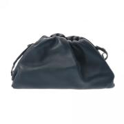 Pre-owned Suede shoulder-bags Bottega Veneta Vintage , Blue , Dames