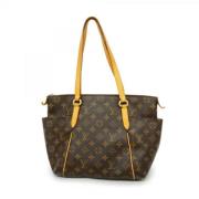 Pre-owned Fabric louis-vuitton-bags Louis Vuitton Vintage , Brown , Da...