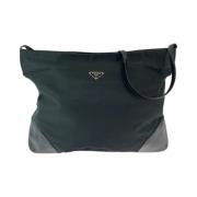 Pre-owned Canvas crossbody-bags Prada Vintage , Black , Heren