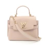 Pre-owned Leather louis-vuitton-bags Louis Vuitton Vintage , Beige , D...