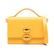 Cross Body Bags Zanellato , Yellow , Dames