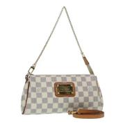 Pre-owned Canvas louis-vuitton-bags Louis Vuitton Vintage , White , Da...