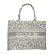 Pre-owned Canvas totes Dior Vintage , Gray , Dames