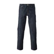 Japanse Raw Denim Slim Fit Jeans A.p.c. , Blue , Heren