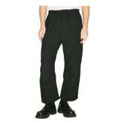 Wollen Cargo Broek Comme des Garçons , Black , Heren