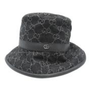 Pre-owned Fabric hats Gucci Vintage , Black , Dames