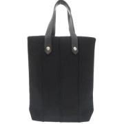 Pre-owned Wool totes Hermès Vintage , Black , Dames