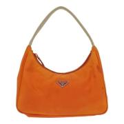 Pre-owned Fabric prada-bags Prada Vintage , Orange , Dames