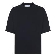 Zwarte Oversize Zak T-shirts en Polos Études , Black , Heren