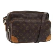 Pre-owned Canvas louis-vuitton-bags Louis Vuitton Vintage , Brown , Da...