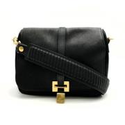 Pre-owned Leather celine-bags Celine Vintage , Black , Dames