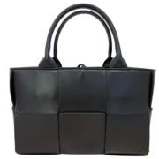 Pre-owned Leather handbags Bottega Veneta Vintage , Black , Dames