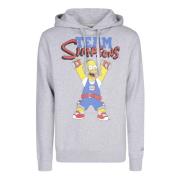 Tribeca Hoodie met Frontprint MC2 Saint Barth , Gray , Heren