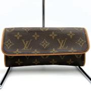 Pre-owned Canvas clutches Louis Vuitton Vintage , Brown , Dames