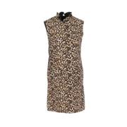 Pre-owned Canvas dresses Louis Vuitton Vintage , Brown , Dames