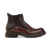 Elastische Chelsea Boots Heren Brecos , Brown , Heren