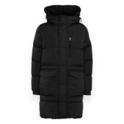 Dons Parka Jas add , Black , Heren