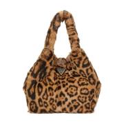 Stijlvolle Handtas - Zwart Guess , Brown , Dames