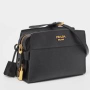 Pre-owned Leather prada-bags Prada Vintage , Black , Dames