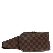 Pre-owned Canvas shoulder-bags Louis Vuitton Vintage , Brown , Dames