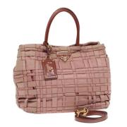 Pre-owned Nylon handbags Prada Vintage , Brown , Dames