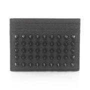 Pre-owned Leather wallets Christian Louboutin Pre-owned , Black , Dame...