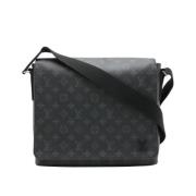 Pre-owned Canvas louis-vuitton-bags Louis Vuitton Vintage , Blue , Her...