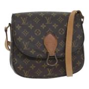 Pre-owned Canvas louis-vuitton-bags Louis Vuitton Vintage , Brown , Da...