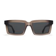 Chilled Raw Clear Ash Shi Zonnebril Mykita , Brown , Heren