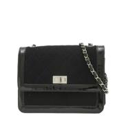 Pre-owned Leather shoulder-bags Chanel Vintage , Black , Dames