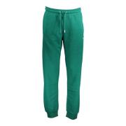 Groene Sportieve Broek met Elastische Taille Fila , Green , Heren